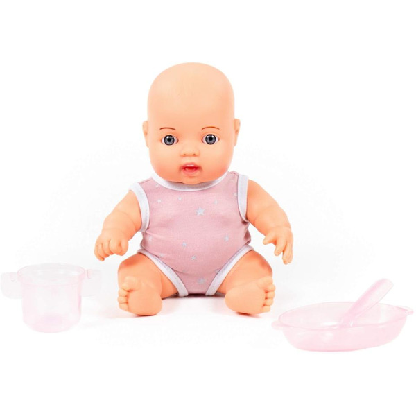 Пупс Полесье Славный с набором для кормления 76687