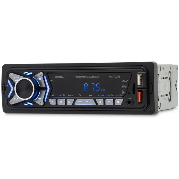 USB-магнитола Digma MCP-227B