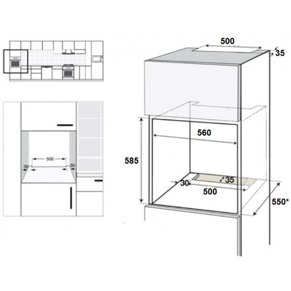 Духовой шкаф Schtoff Decor 1100