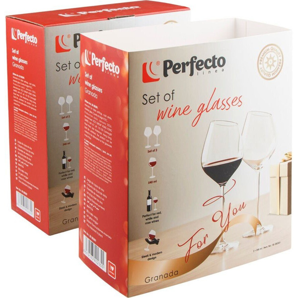 Набор бокалов для вина Perfecto Linea Granada 30-282501