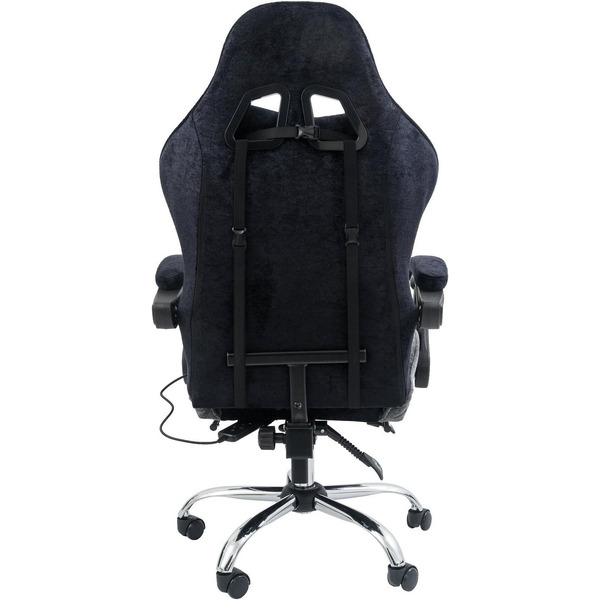 Вибромассажное кресло Calviano Amarone (black-grey plush)