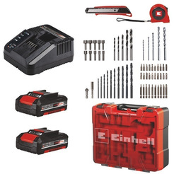 Дрель-шуруповерт Einhell TE-CD 18/40 Li-i (4513992) с 2-мя АКБ