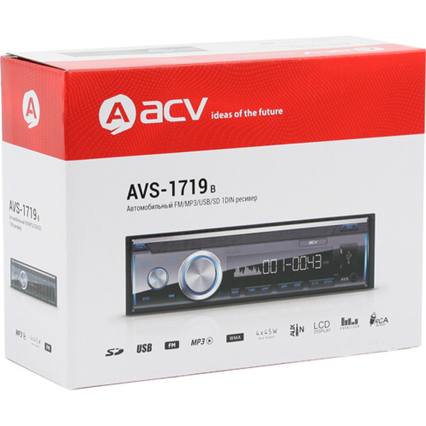 Автомагнитола ACV AVS-1719B