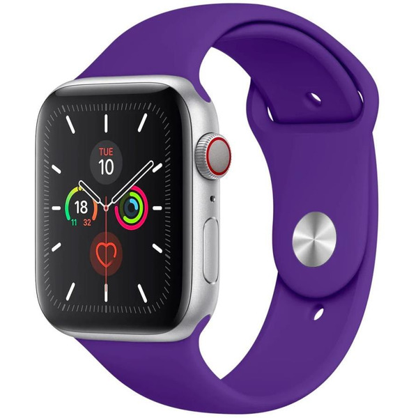 Ремешок Bingo Silicone для APPLE Watch 42/44/45mm (S) Сиреневый