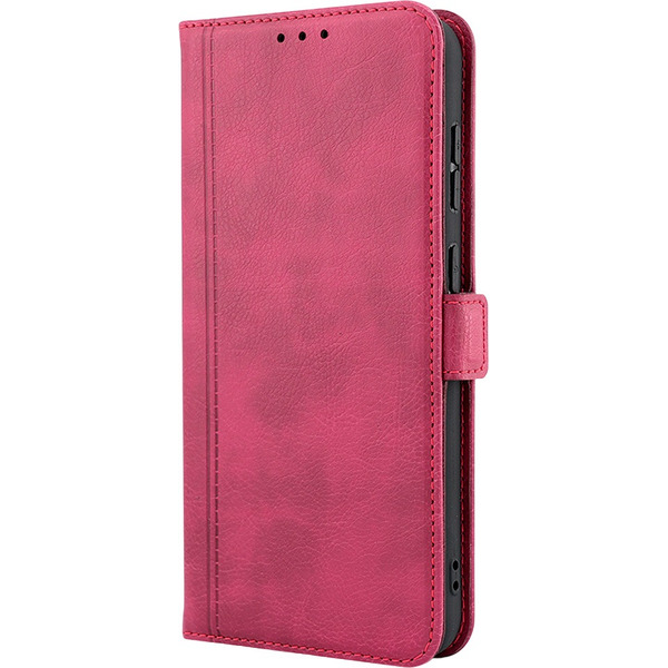 Чехол-книжка Case Book для Honor 200 Lite с магнитной застежкой (темно-красный)