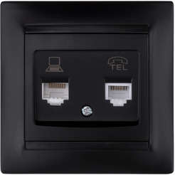 Розетка компьютерная TDM Electric Лама SQ1815-0619
