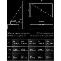 Проектор Cactus CS-U2.B