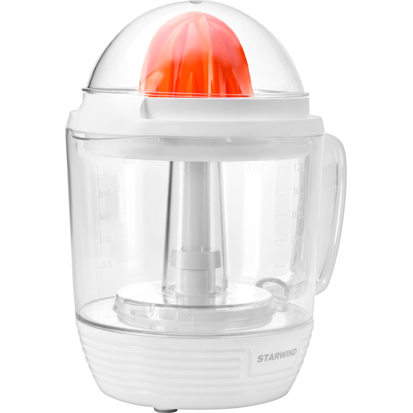 Соковыжималка Starwind SJ1241 (белый/прозрачный)