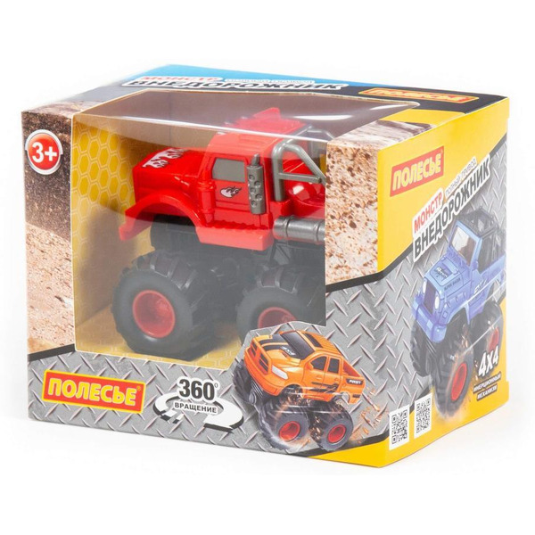 Внедорожник Полесье Монстр Внедорожник. Грузовик 24545 (красный)