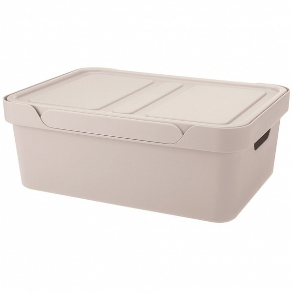 Ящик для хранения Бытпласт Econova Luxe 12 л 433205634 (светло-бежевый)