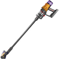 Пылесос вертикальный Dyson V12 Detect Slim Absolute 470521-01 (желтый/никель) + Red Line BS-01 16A