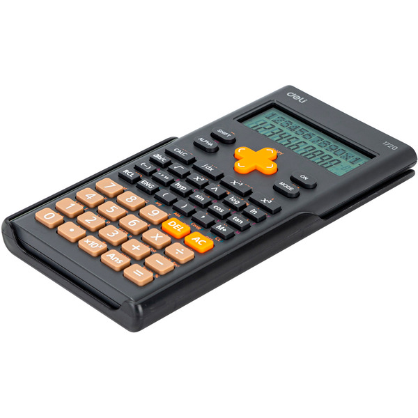 Калькулятор Deli E1720-black