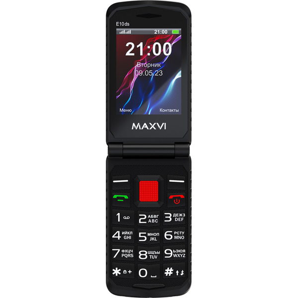 Мобильный телефон Maxvi E10ds (красный)