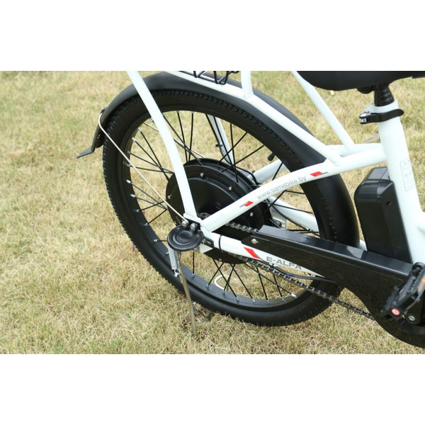 Электровелосипед SAMEBIKE Е-Alfa New SB-E-ALFA350-36/10 (белый)