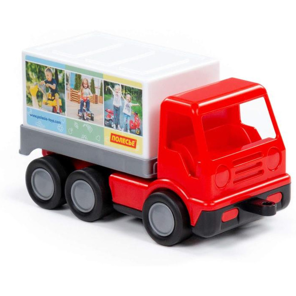 Автомобиль-фургон трёхосный Полесье 92274 Базик