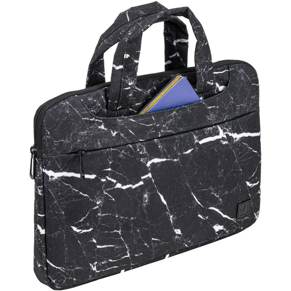 Сумка для ноутбука BRAUBERG Marble 270835 (белый/черый)