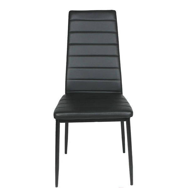 Стул Mio Tesoro Джия DC-060KD (черный/черный)