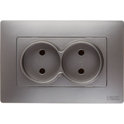 Розетка Leiden Electric Steen 806077