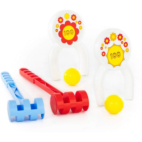 Набор игровой Полесье Крокет (6 элементов) 53442