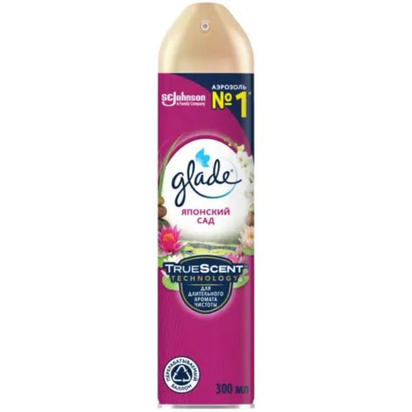 Освежитель воздуха Glade Японский сад 300 мл 8991160016