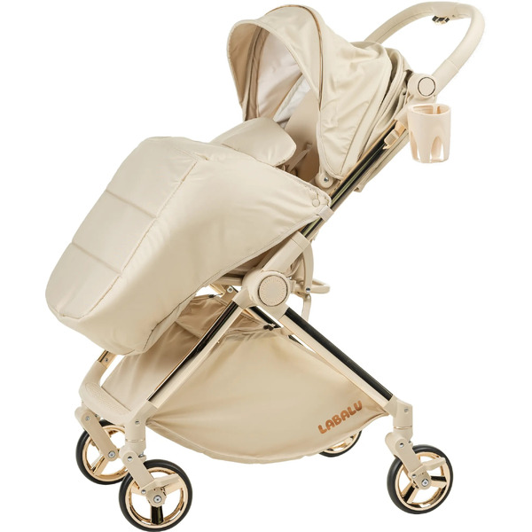 Детская прогулочная коляска Labalu Dream D9 (бежевый)