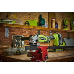 Угловая шлифмашина RYOBI ONE + RAG18115-0 (5133005402) без АКБ и ЗУ