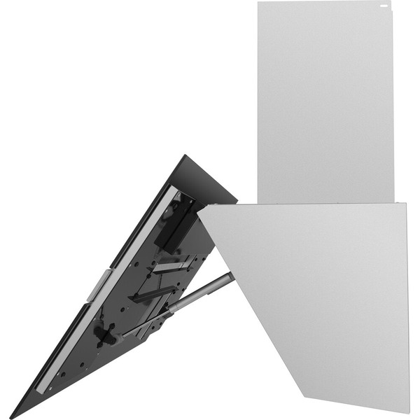 Вытяжка MAUNFELD MERSEY 90 (нержавеющая сталь\черное стекло)