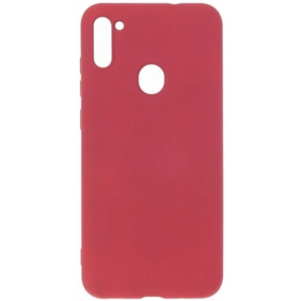 Накладка CASE Matte для Samsung Galaxy A11 / Galaxy M11 (темно-бордовый)