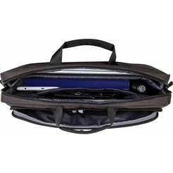 Сумка BRAUBERG Pragmatic 270827 (черный/серый)