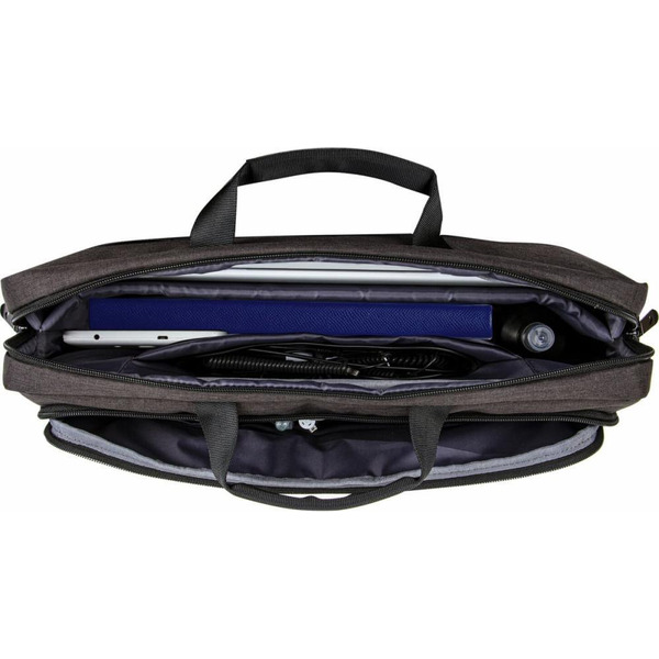 Сумка BRAUBERG Pragmatic 270827 (черный/серый)