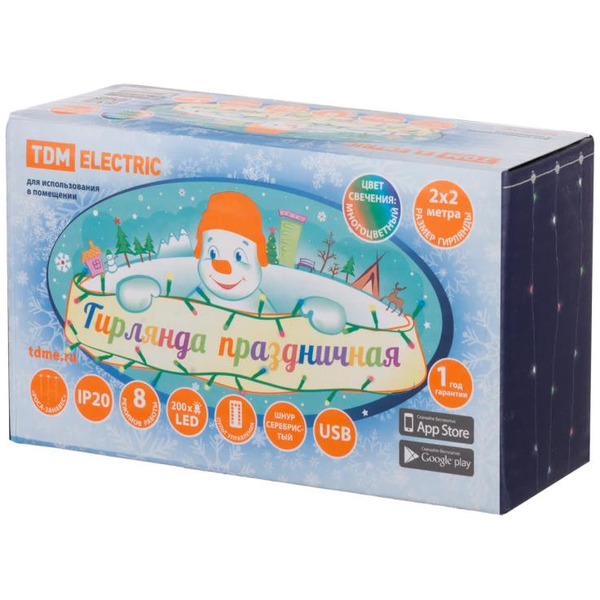 Гирлянда TDM Electric Роса - занавес SQ0361-0088