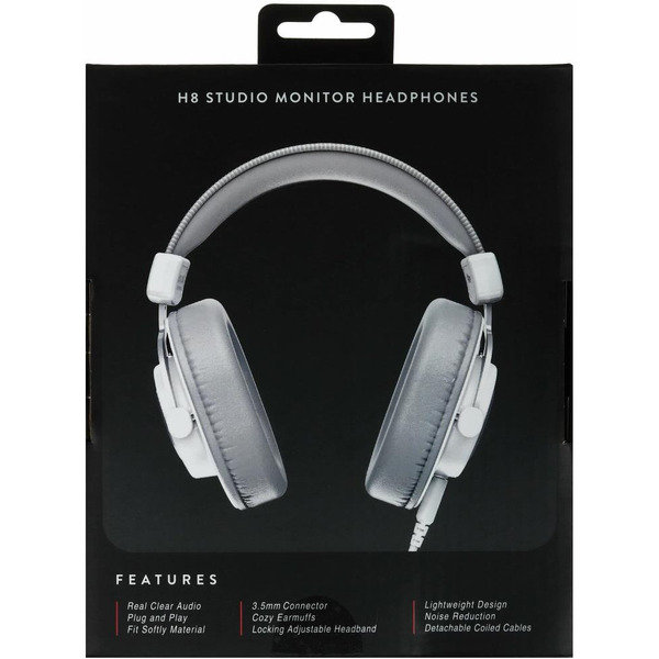 Профессиональные студийные наушники FIFINE H8 White