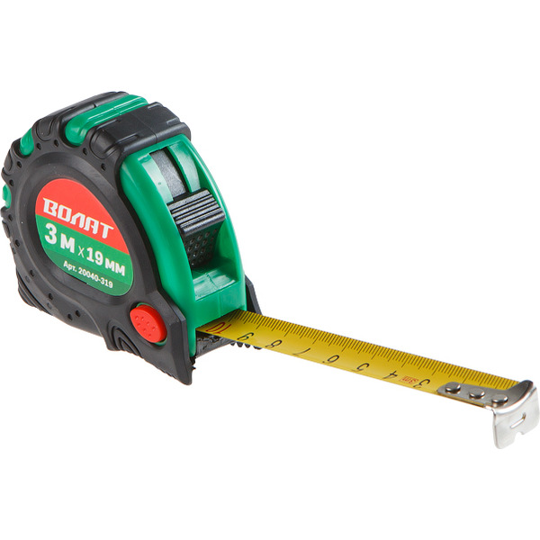 Рулетка ВОЛАТ 3м/19мм (20040-319)