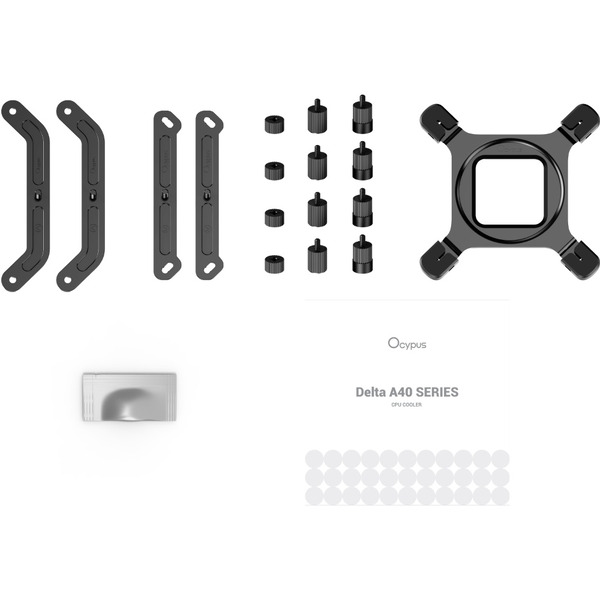 Кулер для процессора Ocypus Delta A40 WH ARGB (Delta-A40-WH1NAWN00X-GL)
