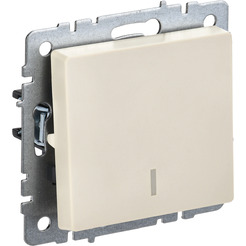 Выключатель IEK Brite ВС10-1-1-БрКр
