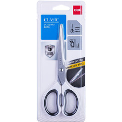 Ножницы 17,5 см DELI 6058WHITE