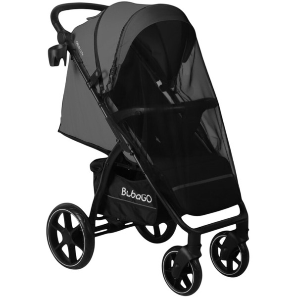 Коляска детская прогулочная BubaGo CROSS City BG 155-5 (темно-серый)