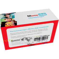 Настольная игра MemeClub Игра в мемы Семейная