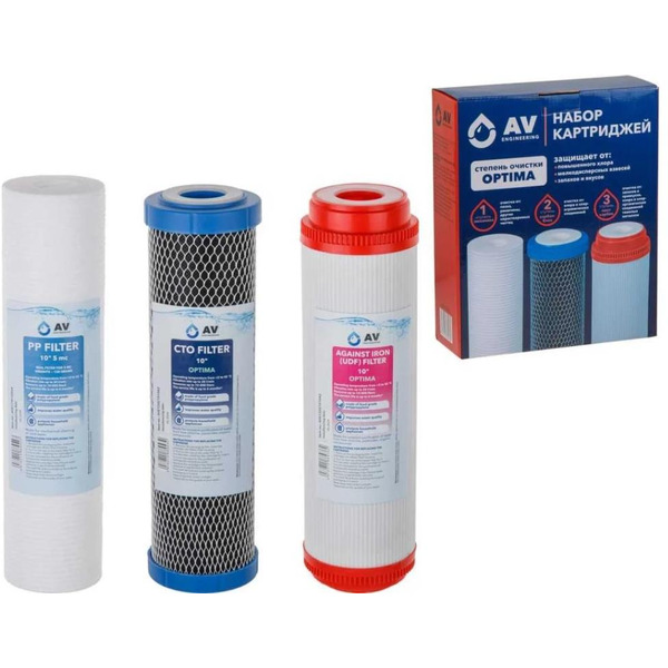 Набор картриджей AV Engineering Optima AVE-FS3-2 (3 шт)