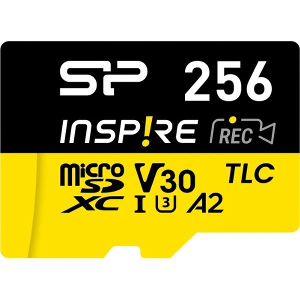 Карта памяти Silicon Power Inspire microSDXC SP256GBSTXLA2V1NSP 256GB (с адаптером)
