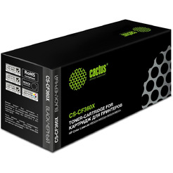 Картридж лазерный Cactus CS-CF360X CF360X черный (12500стр.) для HP CLJ M552dn/M553dn/M553N/M553x