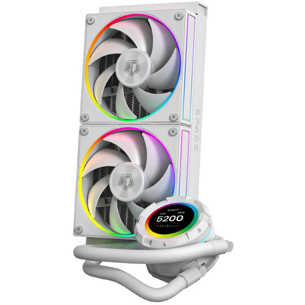 Система жидкостного охлаждения для процессора ID-Cooling SL240 White