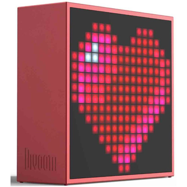 Беспроводная колонка Divoom Timebox-Evo (красный)