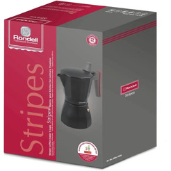 Гейзерная кофеварка Rondell Stripes RDA-1639