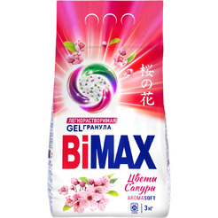 Стиральный порошок Bimax Цветы сакуры Automat, 3 кг
