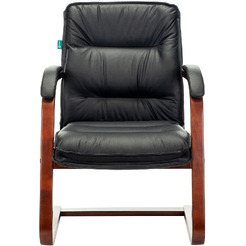 Кресло Бюрократ T-9927WALNUT-AV/BL (черный)