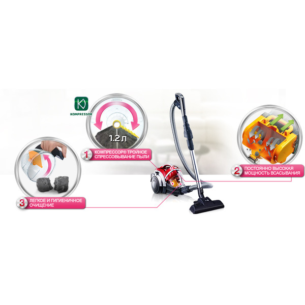 Пылесос LG VC73155NMVB