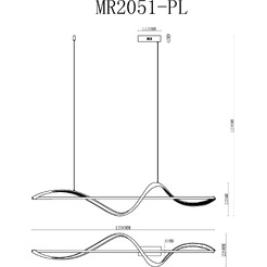 Потолочный светильник MyFar Marry MR2051-PL