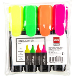 Набор текстовыделителей DELI DELIGHT 37232
