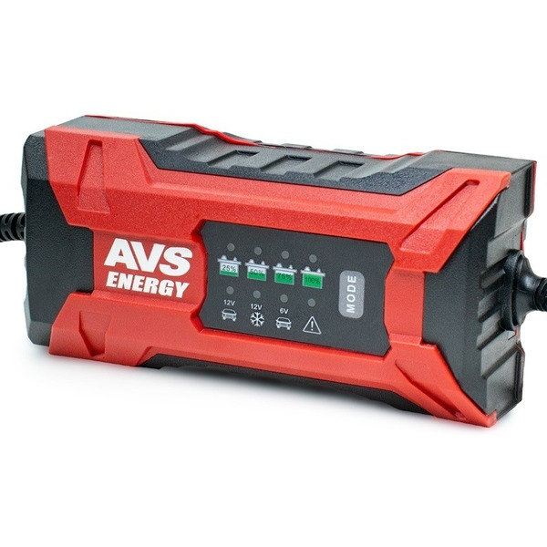 Зарядное устройство для автомобильного аккумулятора AVS BT-2S(2A.35W) 6/12V